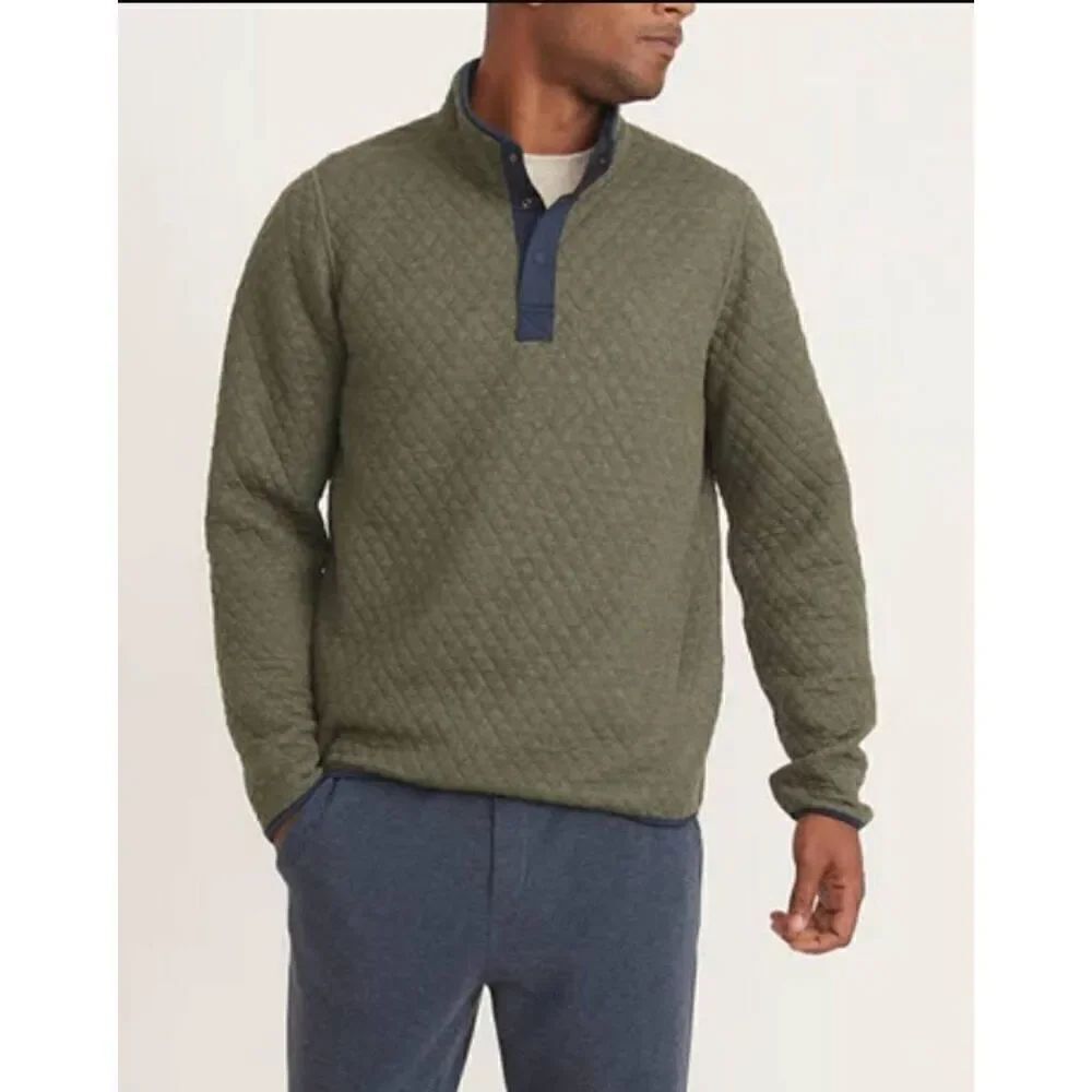 Bonobos Quilt Pullover Sweater M